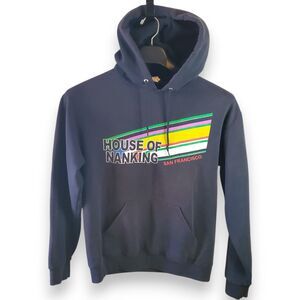 House of Nanking San Francisco Hoodie Sweatshirt Pullover Chinese Restaurant M